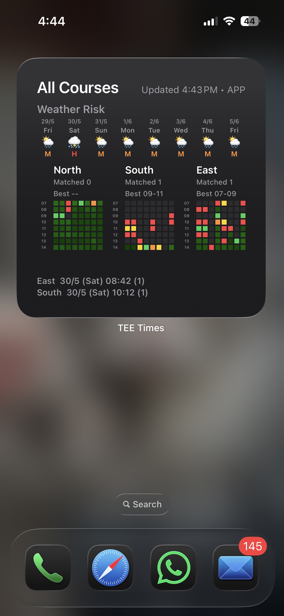 Large widget